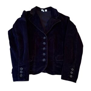 St. John's Bay Black Velvet Blazer